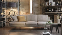 Divano modulare / moderno / beige / in tessuto