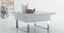 Tavolo moderno / in legno / quadrato / trasformabile