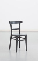 Sedia moderna / in legno laccato / in legno