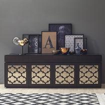Credenza moderna / in legno laccato / con...