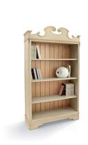 Libreria alta / in stile / in legno laccato