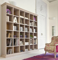 Libreria alta / classica / in legno