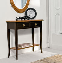 Consolle classica / in legno / rettangolare