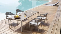 Poltrona moderna / in alluminio / in PVC...
