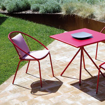 Sedia moderna / in alluminio / con supporto...