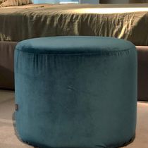 Pouf moderno / in tessuto / tondo / con...