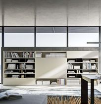 Libreria modulare / moderna / in legno laccato...