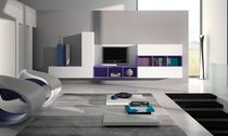 Parete attrezzata TV moderno / in legno...
