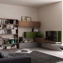 Parete attrezzata TV moderno / in legno...