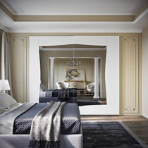 Armadio moderno / in legno laccato / a porte...