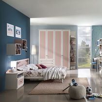 Cameretta blu per bambini / in legno laccato...