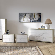 Cassettone moderno / in legno laccato /...