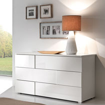 Cassettone moderno / in legno laccato /...