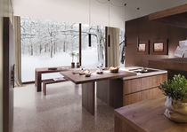 Cucina moderna / impiallacciata in legno...