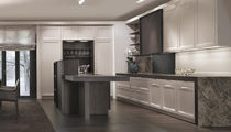 Cucina moderna / in legno / in marmo / con...