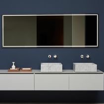 Specchio da bagno a muro / moderno / rettangolare...
