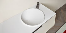 Piano lavabo in composito