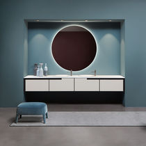 Mobile lavabo doppio / sospeso / in legno...