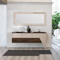 Mobile lavabo doppio / sospeso / in legno...