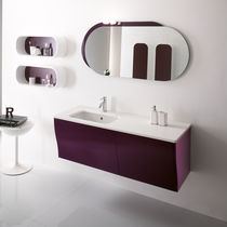 Mobile lavabo doppio / sospeso / in marmo...