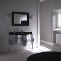 Mobile lavabo da appoggio / in legno / classico...