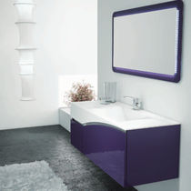 Mobile lavabo doppio / sospeso / in legno...