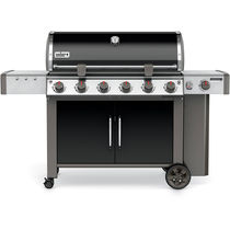 Barbecue a gas / con rotelle / in acciaio...