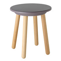 Sgabello moderno / in legno