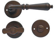 Maniglia per porta / in ferro / classica