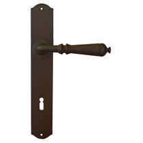Maniglia per porta / in ferro / classica