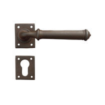 Maniglia per porta / in metallo / classica