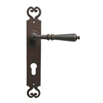 Maniglia per porta / in ferro / classica