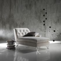 Chaise longue classica / in tessuto / in...