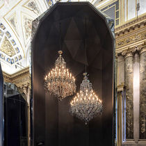 Lampadario classico / in vetro