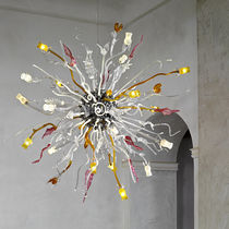 Lampadario design originale / in vetro