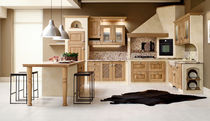 Cucina classica / in legno massiccio / con...