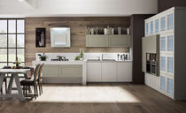 Cucina moderna / in legno / laccata / con...