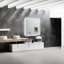 Specchio da bagno a muro / moderno / rettangolare...