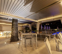 Pergola autoportante / in alluminio / a...