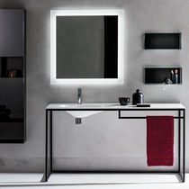 Supporto per lavabo in metallo
