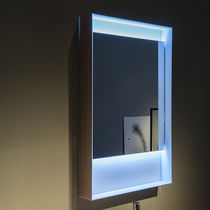 Specchio da bagno a muro / moderno / rettangolare...