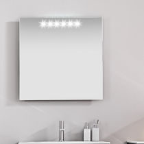 Specchio da bagno a muro / moderno / rettangolare...