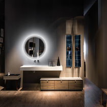 Piano lavabo in ceramica / ad uso professionale