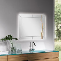 Specchio da bagno a muro / moderno / rettangolare...