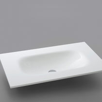 Lavabo da appoggio / in ceramica / rettangolare...