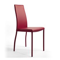 Sedia moderna / in pelle / contract / imbottita
