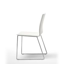 Sedia moderna / in pelle / con supporto...