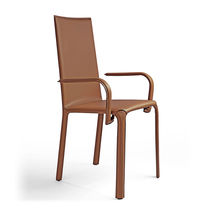 Sedia moderna / in pelle / con supporto...