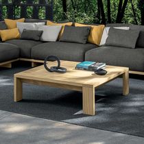 Tavolino basso moderno / in legno / con...