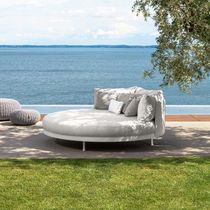 Dormeuse moderno / in tessuto / in alluminio...